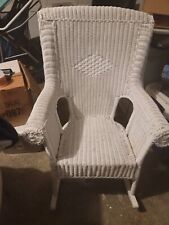 White wicker rocker for sale  Marietta