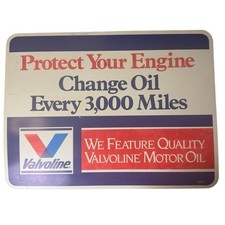 Vintage 1986 valvoline for sale  Sanford
