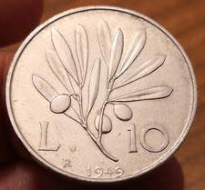 Moneta lire 1949 usato  Olbia
