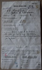 Ww2 evacuee assessment for sale  DORCHESTER