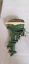 Vintage 1955 Johnson 25 Sea Horse K&O Japan Toy Outboard Motor Good Condition , usado comprar usado  Enviando para Brazil