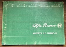Libretto alfetta 2.0 usato  Parma