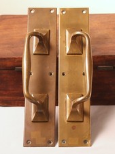 Pair edwardian brass for sale  Shipping to Ireland