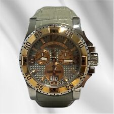 Invicta 12481 Excursion relógio masculino cronógrafo pulseira de couro cinza fabricado na Suíça comprar usado  Enviando para Brazil