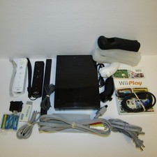 Nintendo wii black d'occasion  Expédié en Belgium