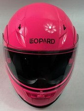 Leopard motorcycle helmet for sale  HEREFORD