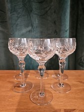 Six stuart crystal for sale  NESTON