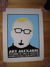 Art alexakis poster for sale  Dripping Springs