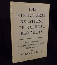 The Structural Relations of Natural Products By Robert Robinson 1955 HCDJ comprar usado  Enviando para Brazil