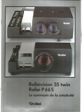 Catalogue rollei rolleivision d'occasion  Bray-sur-Somme