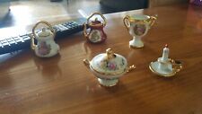 Lot miniatures porcelaine d'occasion  Vic-en-Bigorre