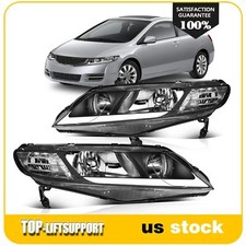Faróis dianteiros para Honda Civic 2006-2011 com refletor LED DRL esquerda e direita, usado comprar usado  Enviando para Brazil