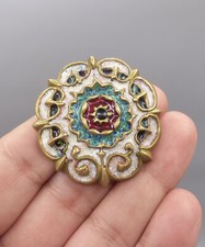 Ancienne broche bronze d'occasion  Saint-Chef