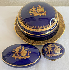Limoges porcelain gilt for sale  LEEDS