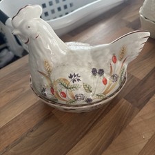 Vintage chicken ceramic for sale  DUKINFIELD