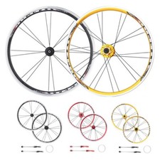 Conjunto de rodas de bicicleta dobráveis 20 polegadas 406 451 74*130mm 100*135mm cubos aros de parede dupla comprar usado  Enviando para Brazil