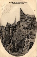 Old postcard mans d'occasion  Expédié en Belgium