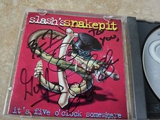 CD autografado assinado por banda Slash's Snakepit GUNS & ROSES barra garantida comprar usado  Enviando para Brazil