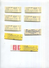 Timbres lot carnets d'occasion  Ensuès-la-Redonne