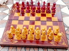 Vintage holz schachspiel gebraucht kaufen  Nörvenich