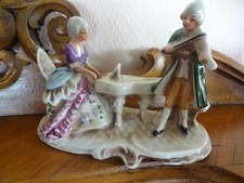 Porzellan barock musiker gebraucht kaufen  Mertesdorf