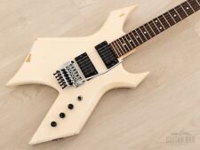 1987 BC Rich Warlock NJ Series WGR-2X Branco com Floyd Rose, Japão Nagoya comprar usado  Enviando para Brazil