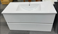 Fluted matt white for sale  BIRMINGHAM