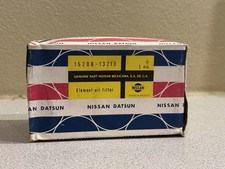 Filtro de óleo peça genuína NOS OEM NISSAN ASS'Y 15208-13213 Fabricado no Japão DATSUN, usado comprar usado  Enviando para Brazil