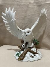 Porcelain snowy owl for sale  Worth