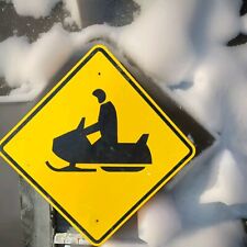 Snowmobile crossing sign for sale  Boyne City