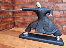 Fighting samurai sculpture for sale  SUNDERLAND