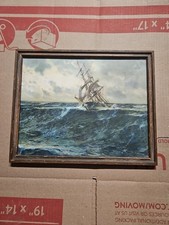 Oil painted sail for sale  Sandpoint