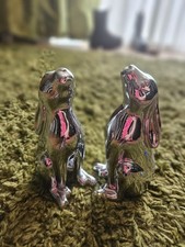 Silver hare ornament for sale  BEWDLEY