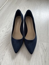 dark navy court shoes for sale  MANCHESTER