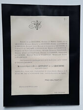 Quenault groudiere couteulx d'occasion  Expédié en Belgium