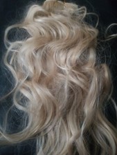 Usado, Mega grosso clipe de uma peça extensão de cabelo natural real macio cabeça cheia como humano comprar usado  Enviando para Brazil