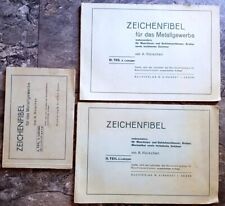 Alte zeichenfibel metallgewerb gebraucht kaufen  Pilsach