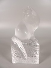 Chat cristal moulé d'occasion  Paris-