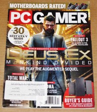 PC Gamer Magazine - Issue 273, Holiday 2015 - Deus Ex Mankind Divided, Fallout 3 comprar usado PC Gamer Magazine - Issue 273, Holiday 2015 - Deus Ex Mankind Divided, Fallout 3 comprar usado  Enviando para Brazil