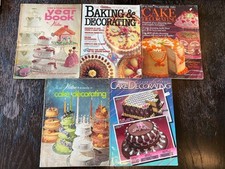 Wilton Cake Decorating Magazine Lot 1980s Baking Cookbook Vintage Wedding Cookie comprar usado  Enviando para Brazil