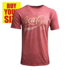 Coca cola/Coca-cola Masculina Camiseta Clássica Design Retrô Vermelho Pequeno Para 2XL comprar usado  Enviando para Brazil