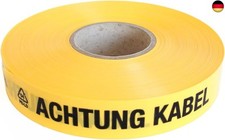 Trassenwarnband 250m achtung gebraucht kaufen  Berlin