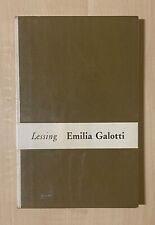 Emilia galotti. gotthold usato  Milano