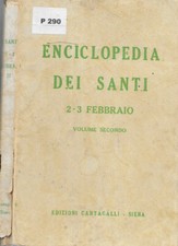 Enciclopedia dei santi usato  Italia