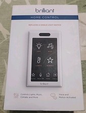 NOVA Luz de Controle Doméstico Inteligente Brilhante Painel de 1 Interruptor BHA-120US-WH1 comprar usado  Enviando para Brazil