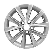 Roda de prata brilhante pintada 17x7 serve para Volkswagen E Golf 2017-2019, usado comprar usado  Enviando para Brazil