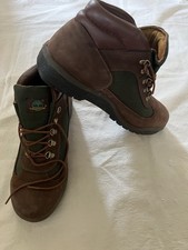 Usado, Botas Timberland Euro Hiker Masculinas Tamanho 10.5 Couro Marrom Verde Trilha Nubuck  comprar usado  Enviando para Brazil