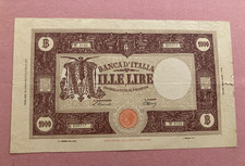 Banconota 1000 lire usato  Cagliari