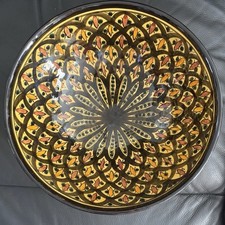 Moroccan pottery bowl for sale  RAYLEIGH