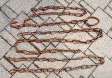 Eisenketten alt gliederkette gebraucht kaufen  Haan